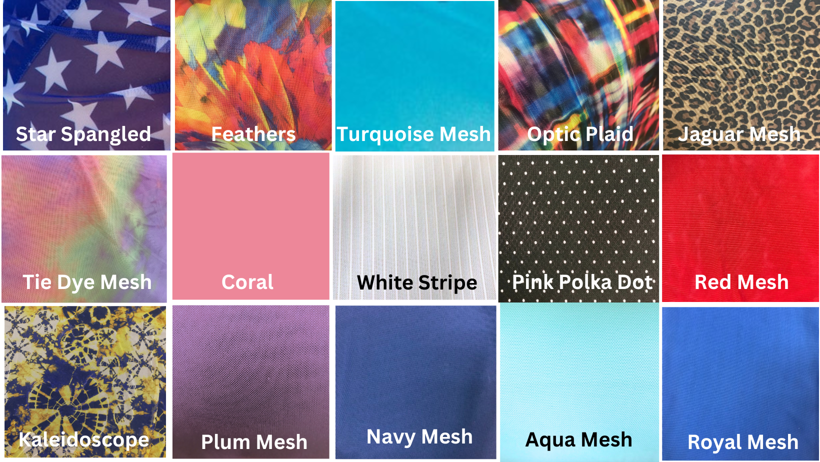 Mesh Color Swatches