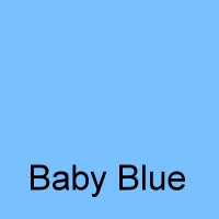 Baby Blue Colour Chart