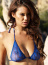 Flame Sheer Mesh Triangle Bikini Top