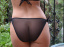 Mesh Black Sheer Rio bikini bottom