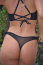 Sheer Thong Tie Side bikini bottom