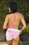 Rio bottom with White mesh sarong