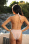 Sheer see through bathing suit bottom back