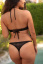 Sheer mesh thong bottom lined in front, sheer in back