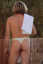 Sheer Mens thong Kiwi rear view