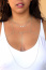 Silver Rhinestone Bra Chain