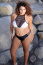 Plus size Two Tone Bikini Top in size 2-22